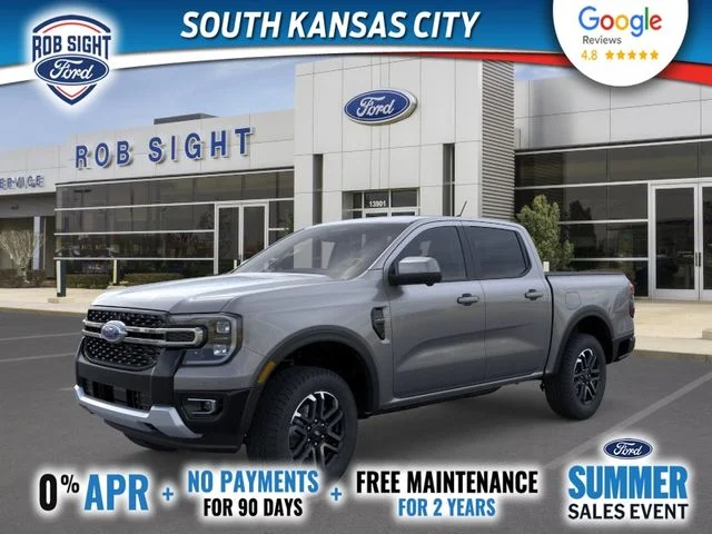 New 2026 Carbonized Gray Metallic Ford Lariat® image 1