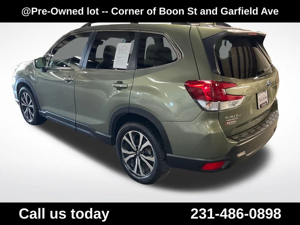Used 2021 Green Subaru Limited image 3