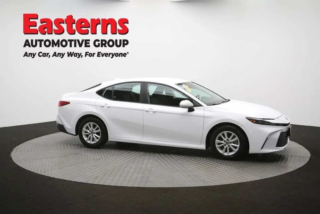 Used 2025 White Toyota LE image 50