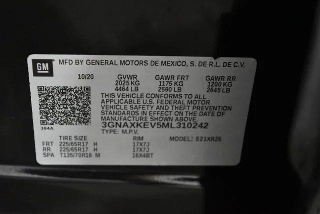 Used 2021 Black Chevrolet LT image 45