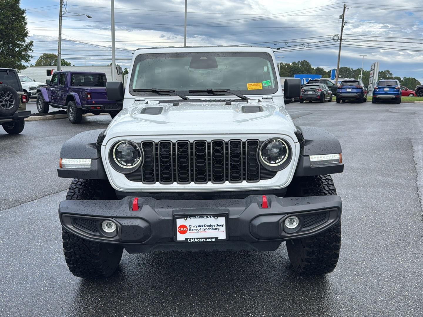 Used 2026 Bright White Clearcoat Jeep Rubicon image 2