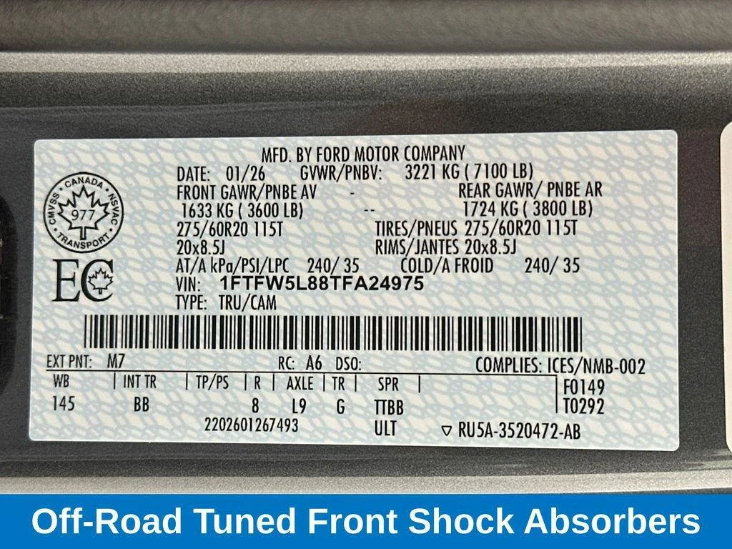 Used 2026 Carbonized Gray Ford LARIAT image 14