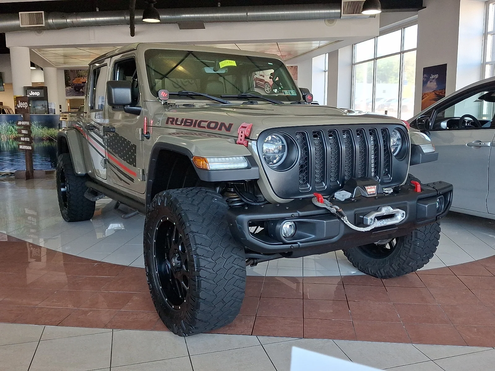 Used 2020 Green Jeep Rubicon image 2