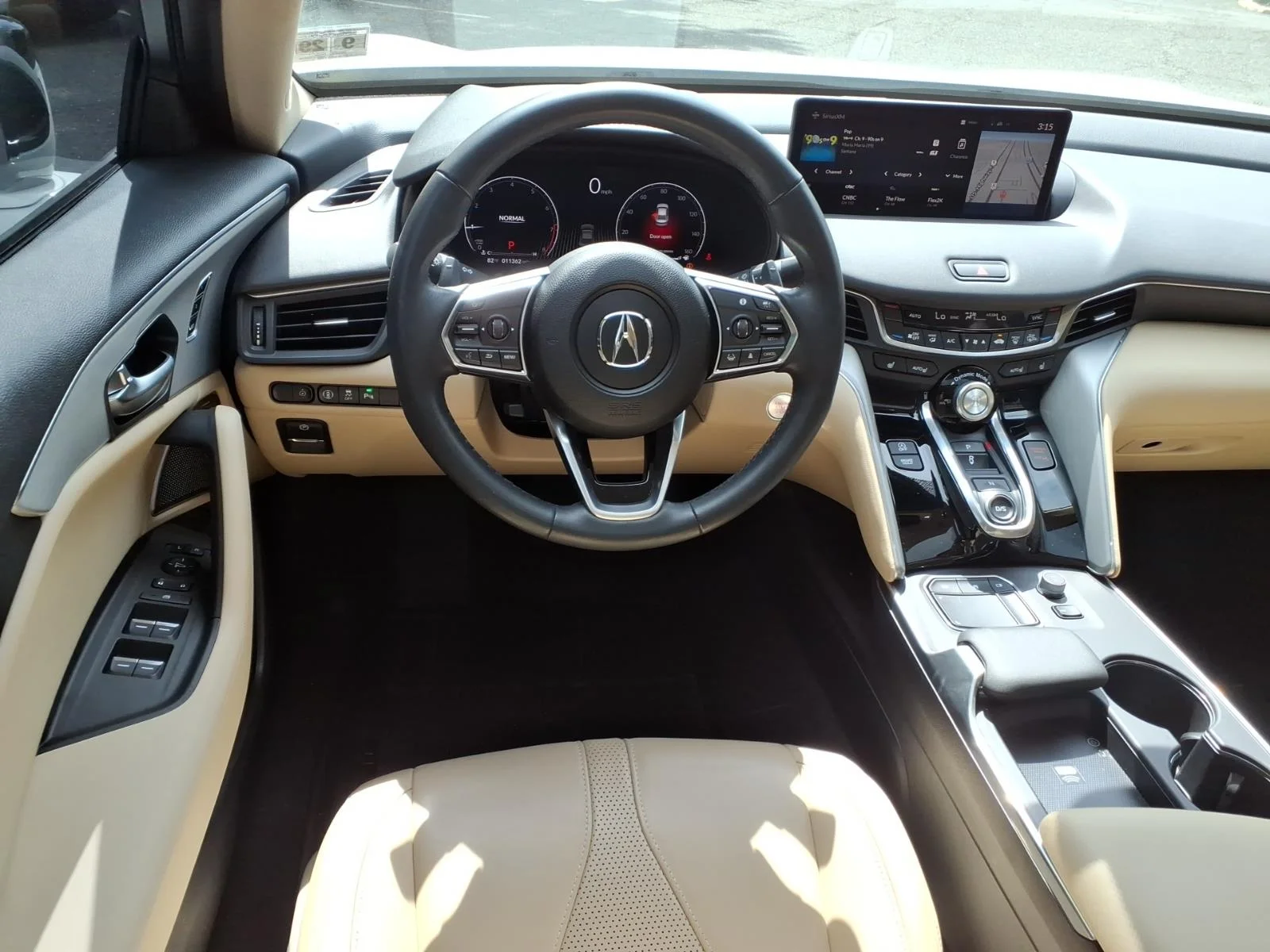 Used 2024 Platinum White Pearl Acura TECH image 7