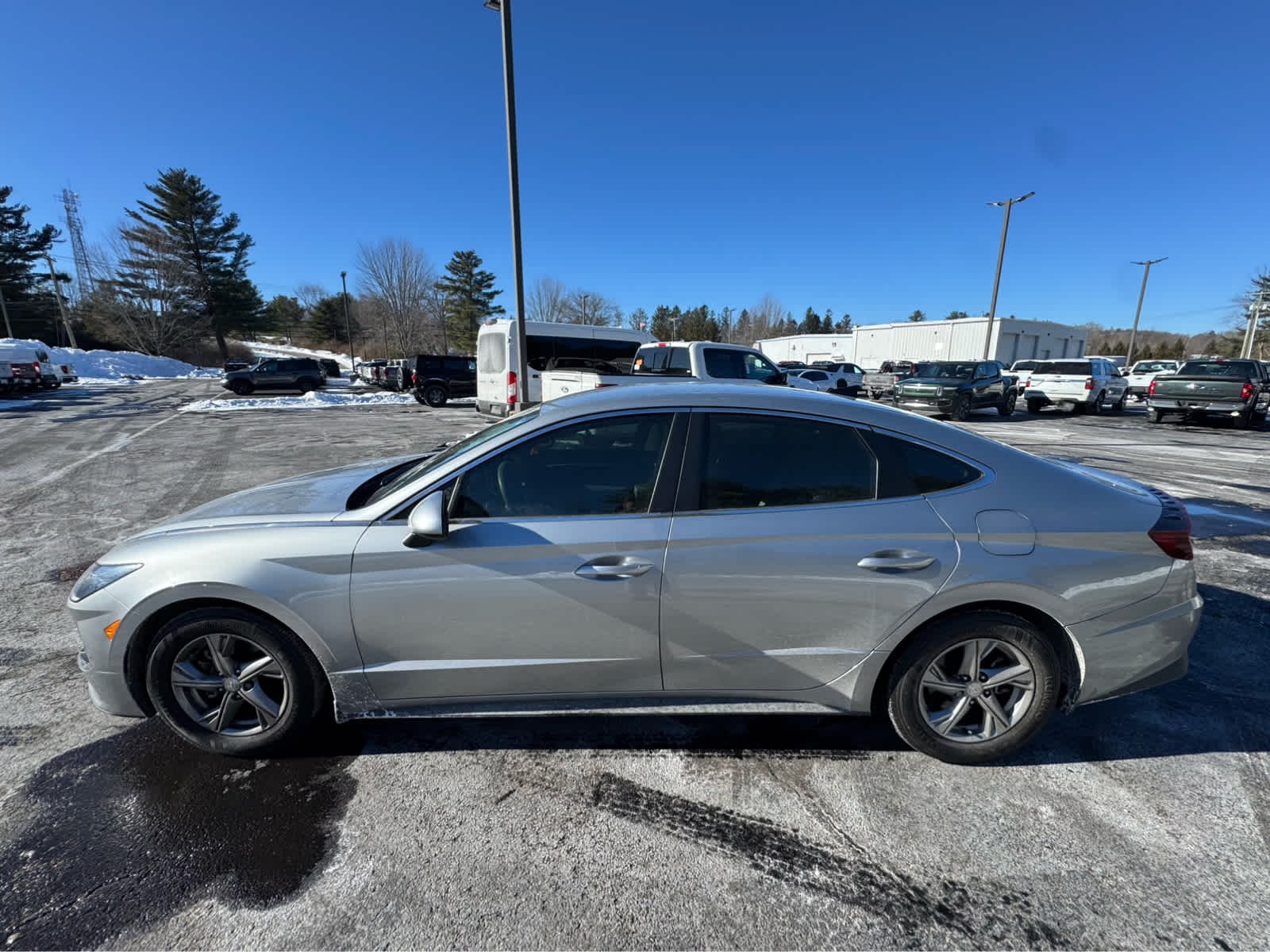 Used 2021 Hyundai Sonata SE with VIN 5NPEG4JA5MH117047 for sale in Litchfield, CT