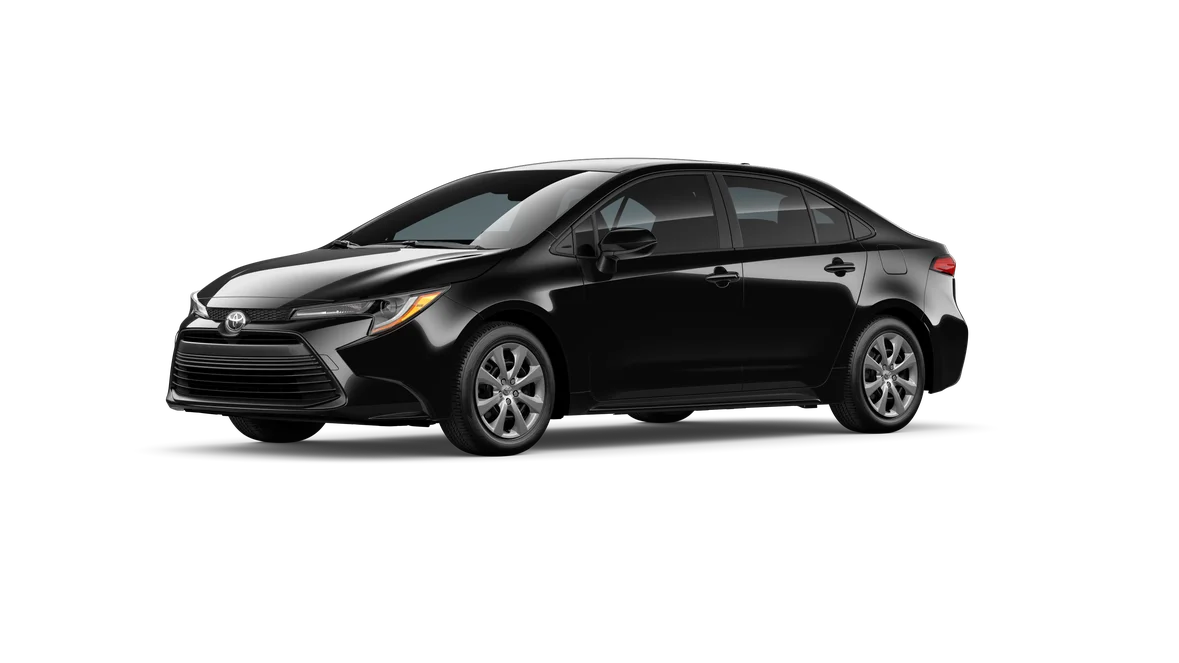 New 2026 Midnight Black Metallic Toyota LE image 24