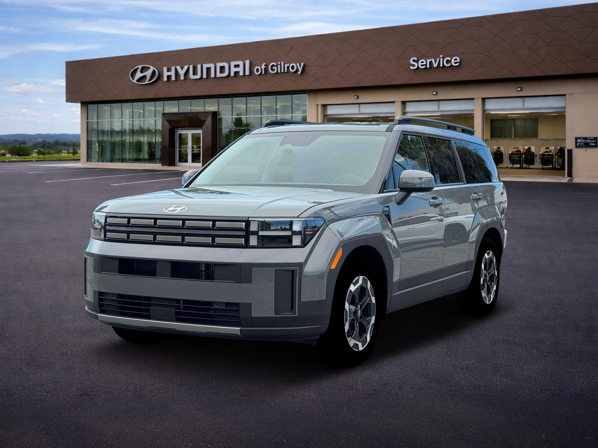 New 2026 Gray Hyundai SEL FWD image 1