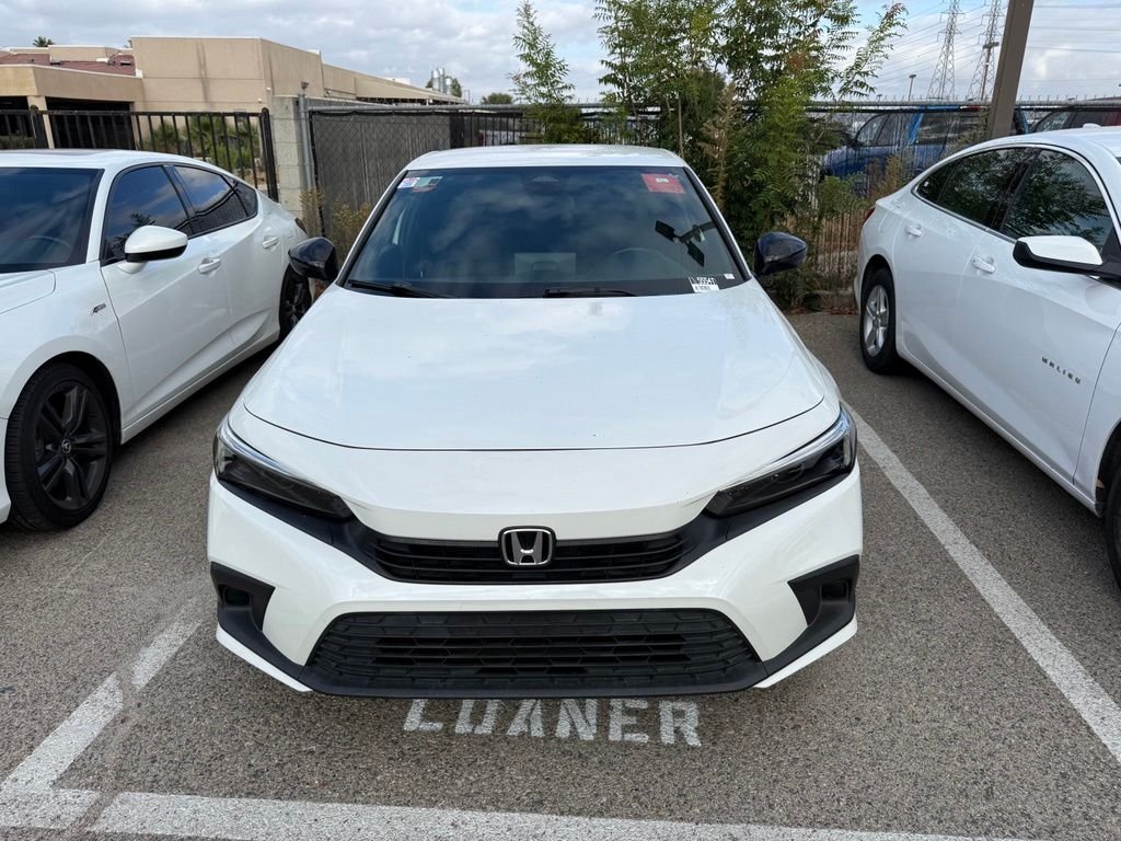 Used 2022 Platinum White Pearl Honda Sport image 2
