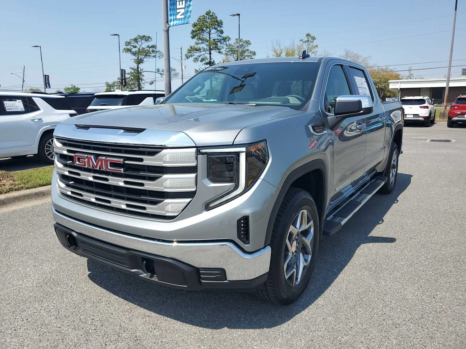 New 2026 Sterling Metallic GMC SLE image 1