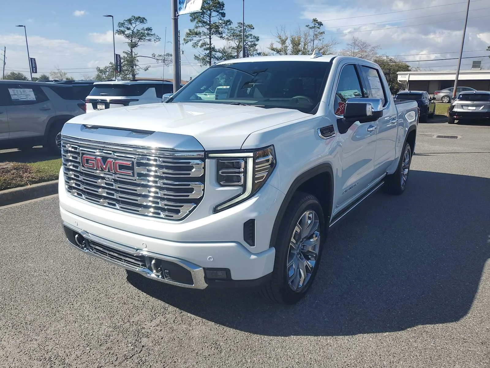 New 2026 Glacier White Tricoat GMC Denali image 1