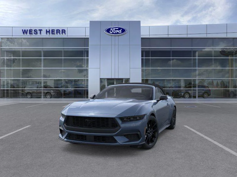 New 2026 Vapor Blue Metallic Ford EcoBoost® Premium Convertible image 3