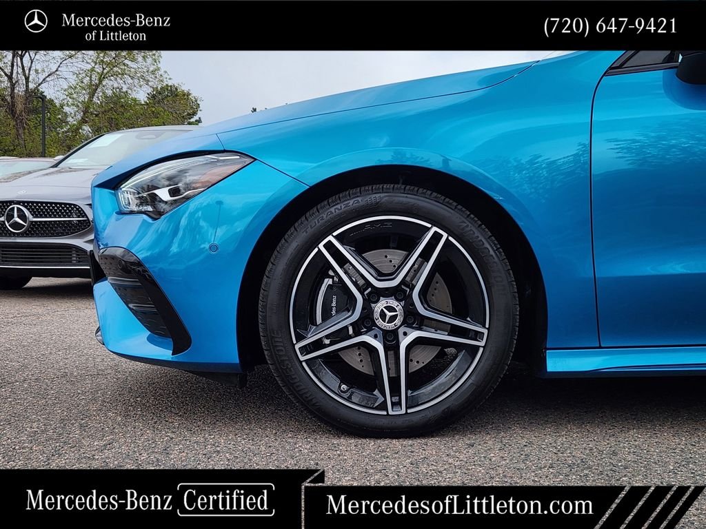 Certified Used 2025 Blue Mercedes-Benz CLA 250 image 9