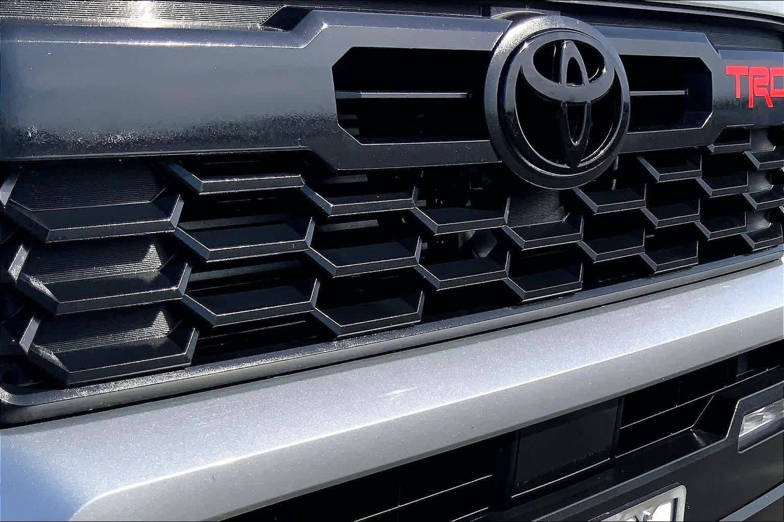 Used 2024 Celestial Silver Metallic Toyota TRD Sport image 28
