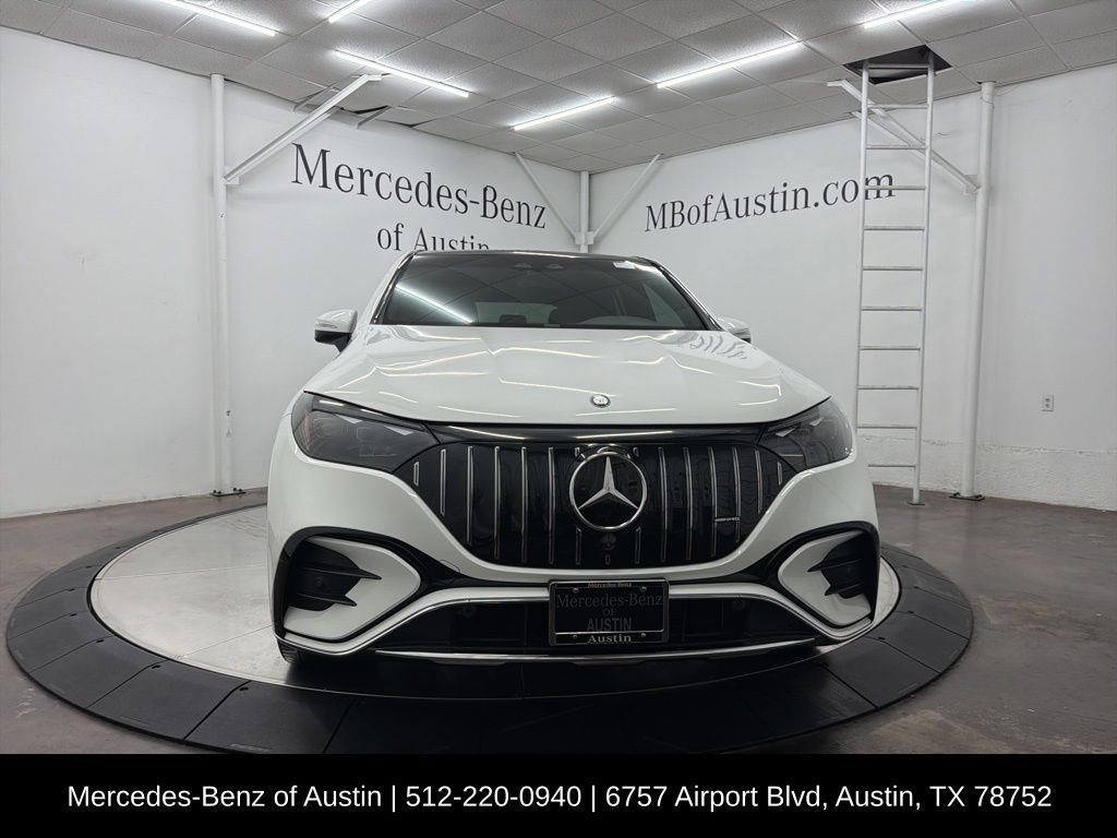 Certified 2024 Mercedes-Benz EQE SUV Base with VIN 4JGGM5DB2RA037999 for sale in Austin, TX