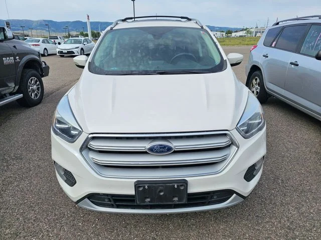 Used 2018 White Platinum Clearcoat Metallic Ford Titanium image 28