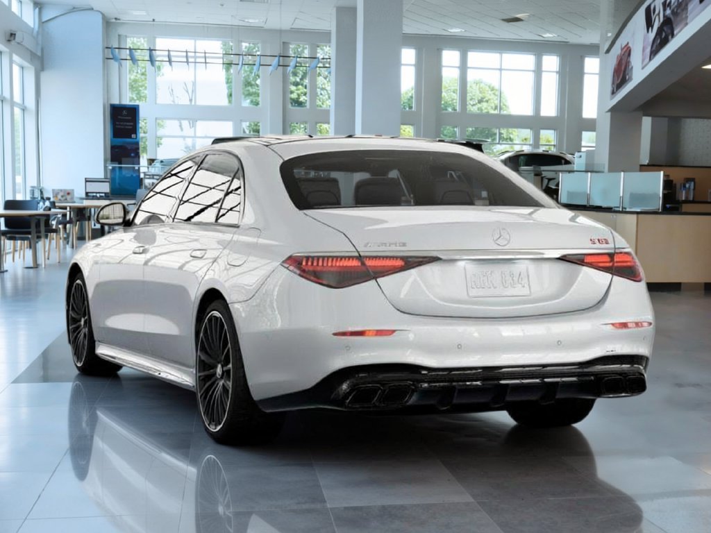 New 2026 MANUFAKTUR Moonlight White Metallic Mercedes-Benz S 63 E AMG® image 26