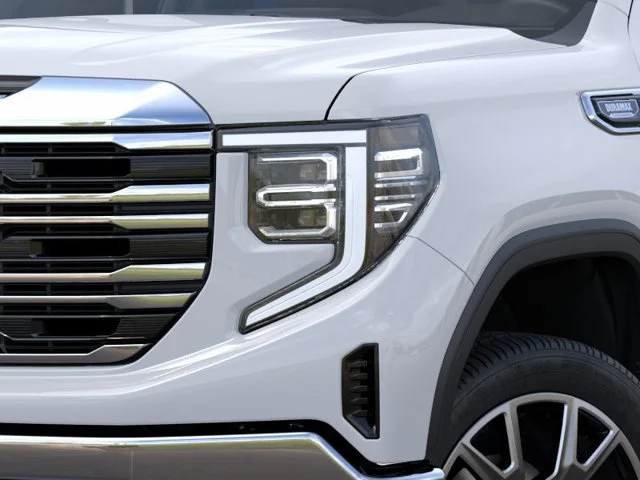 New 2026 Glacier White Tricoat GMC SLT image 11