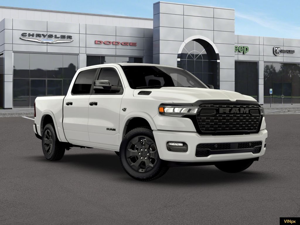 New 2026 Bright White Clear-Coat Exterior Paint RAM Big Horn/Lone Star image 11