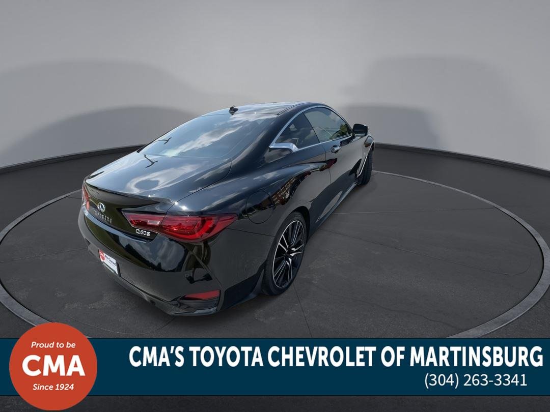 Used 2018 Black Obsidian INFINITI SPORT image 8
