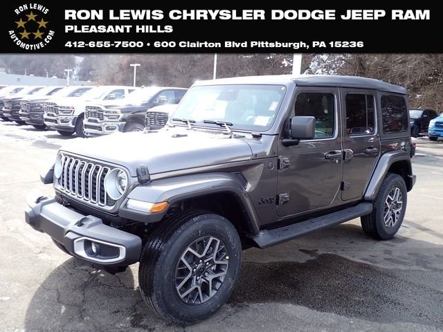 New 2026 Granite Crystal Metallic Clear-Coat Exterior Paint Jeep Sahara image 1