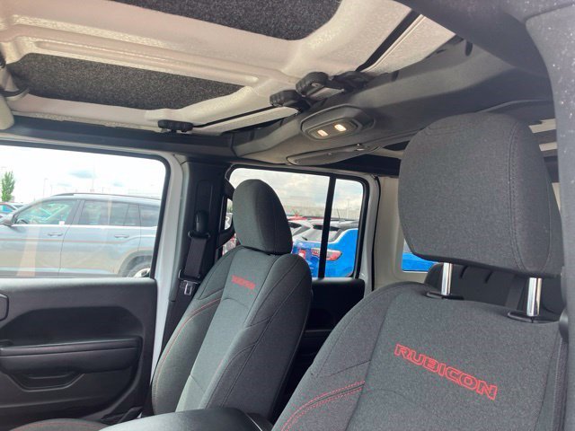 Used 2024 Bright White Clearcoat Jeep Rubicon image 14