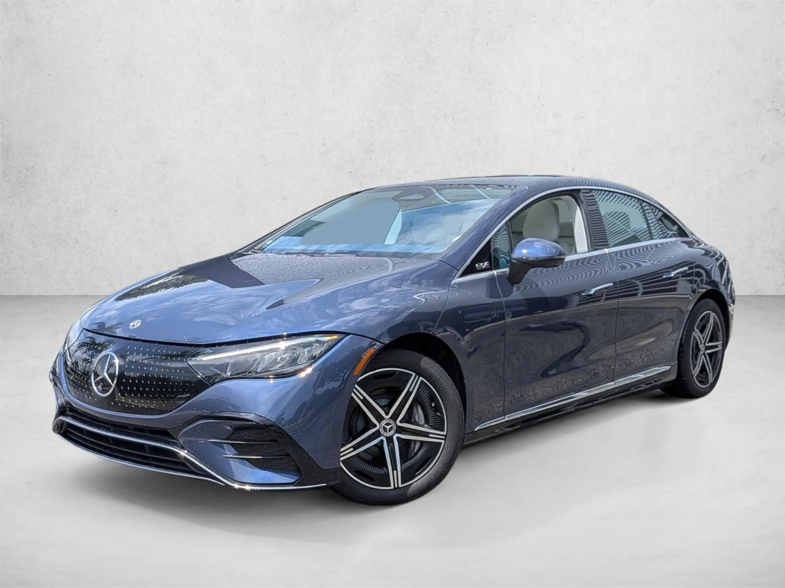 Used 2023 Twilight Blue Metallic Mercedes-Benz EQE 350+ image 1