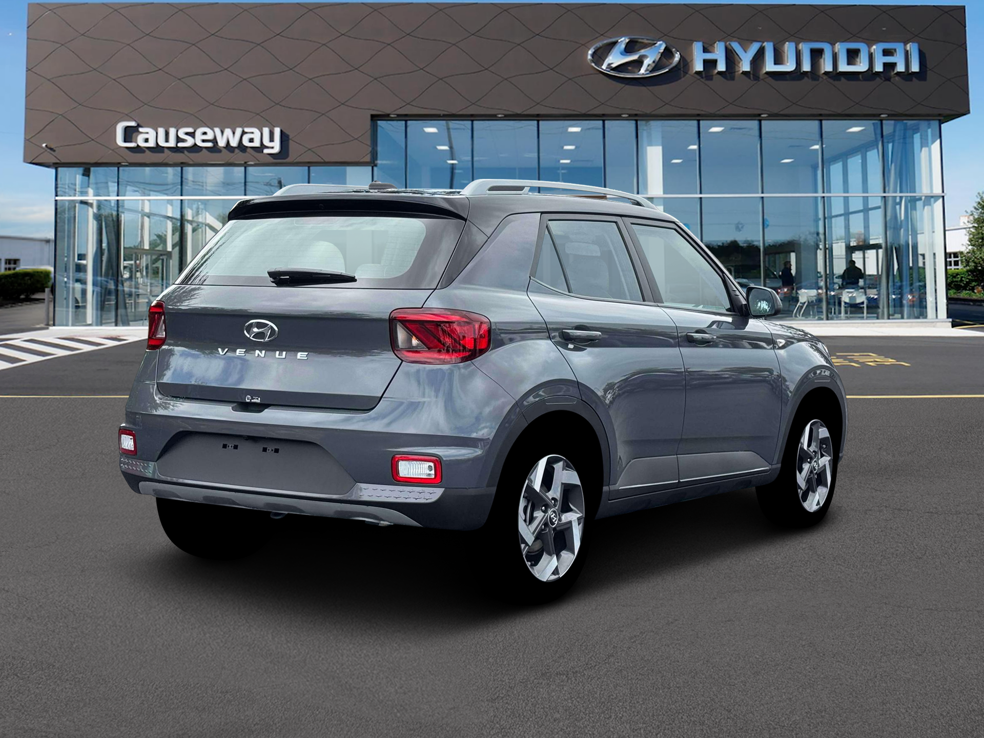 New 2026 Gray Hyundai SEL w/Two-Tone Roof image 7