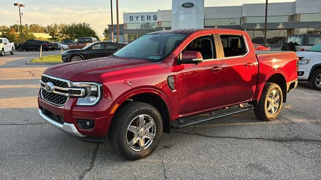 Used 2025 Red Ford Lariat image 3