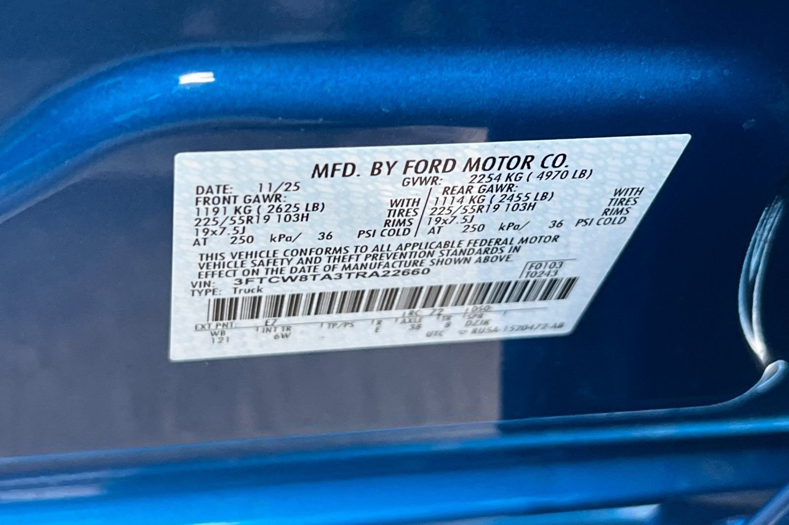 Used 2026 Blue Ford Lobo Standard image 31