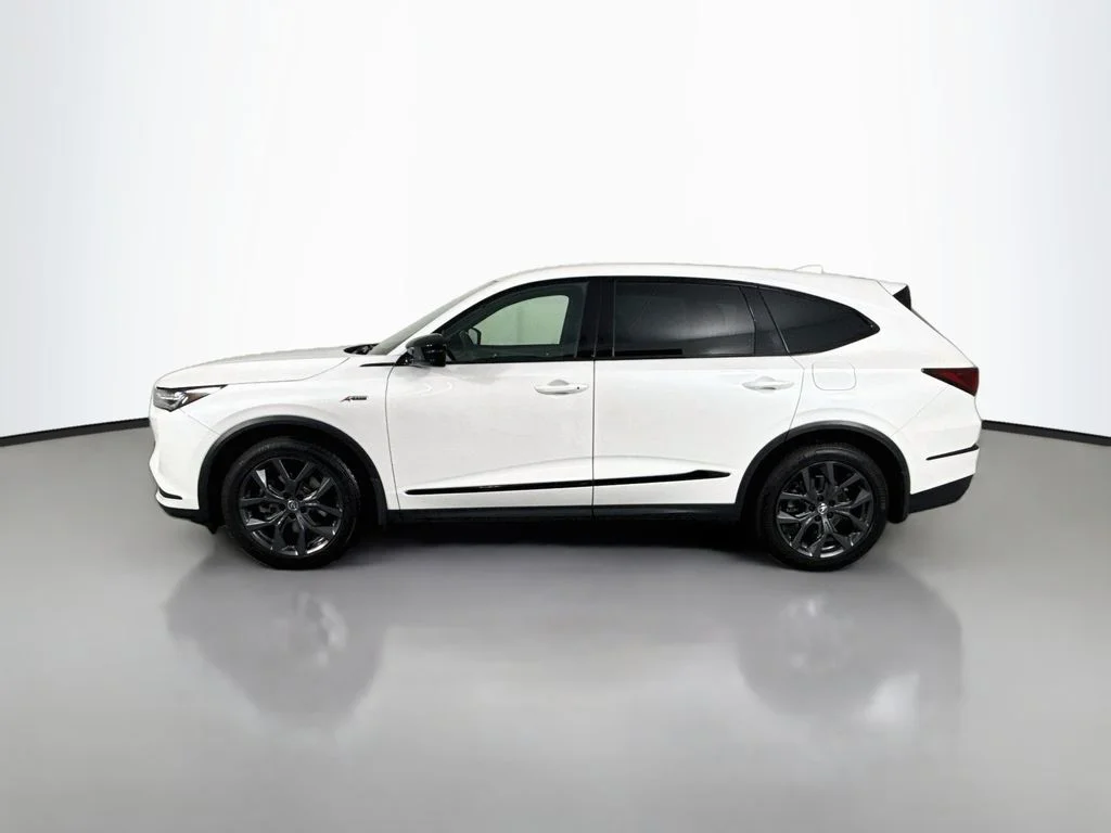 Used 2024 Platinum White Pearl Acura SH-AWD A-SPEC image 2