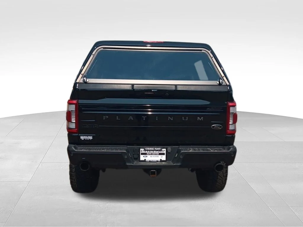 Used 2023 Black Metallic Ford Platinum image 5
