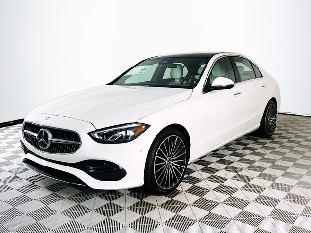 New 2026 Polar White Mercedes-Benz C 300 image 3