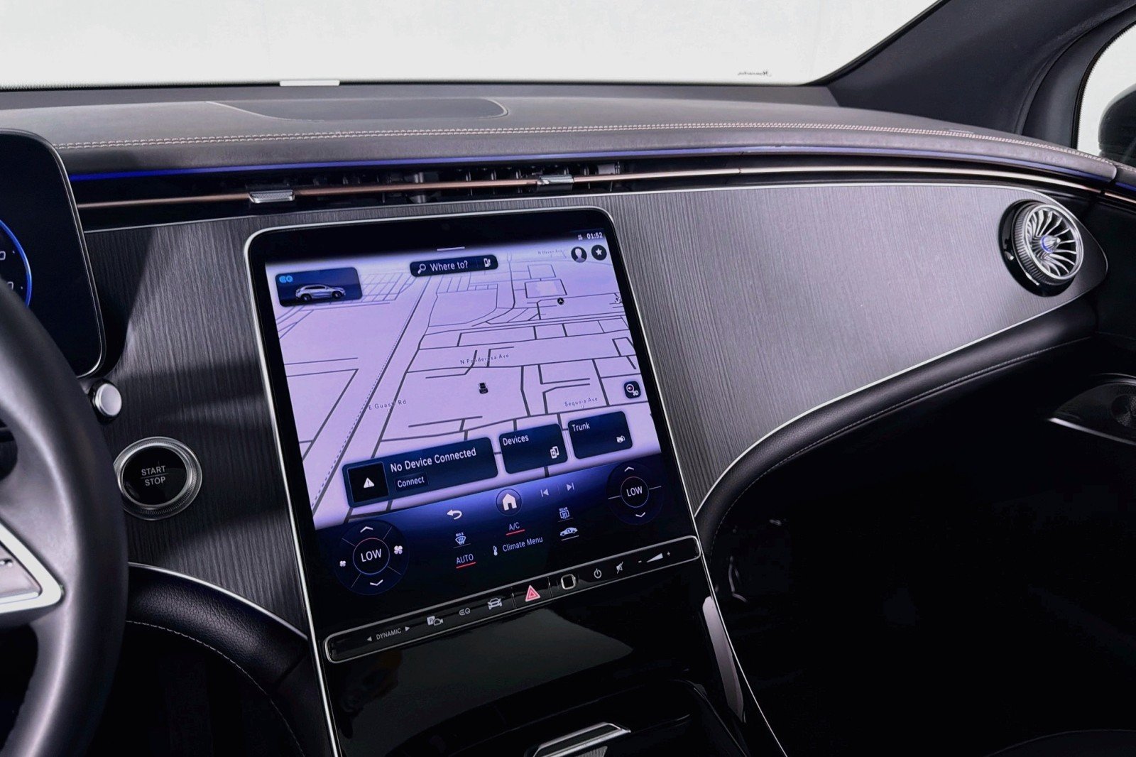 Certified Used 2023 Obsidian Black Metallic Mercedes-Benz EQE 350 image 19