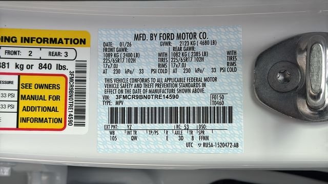 New 2026 Oxford White Ford Big Bend® image 31