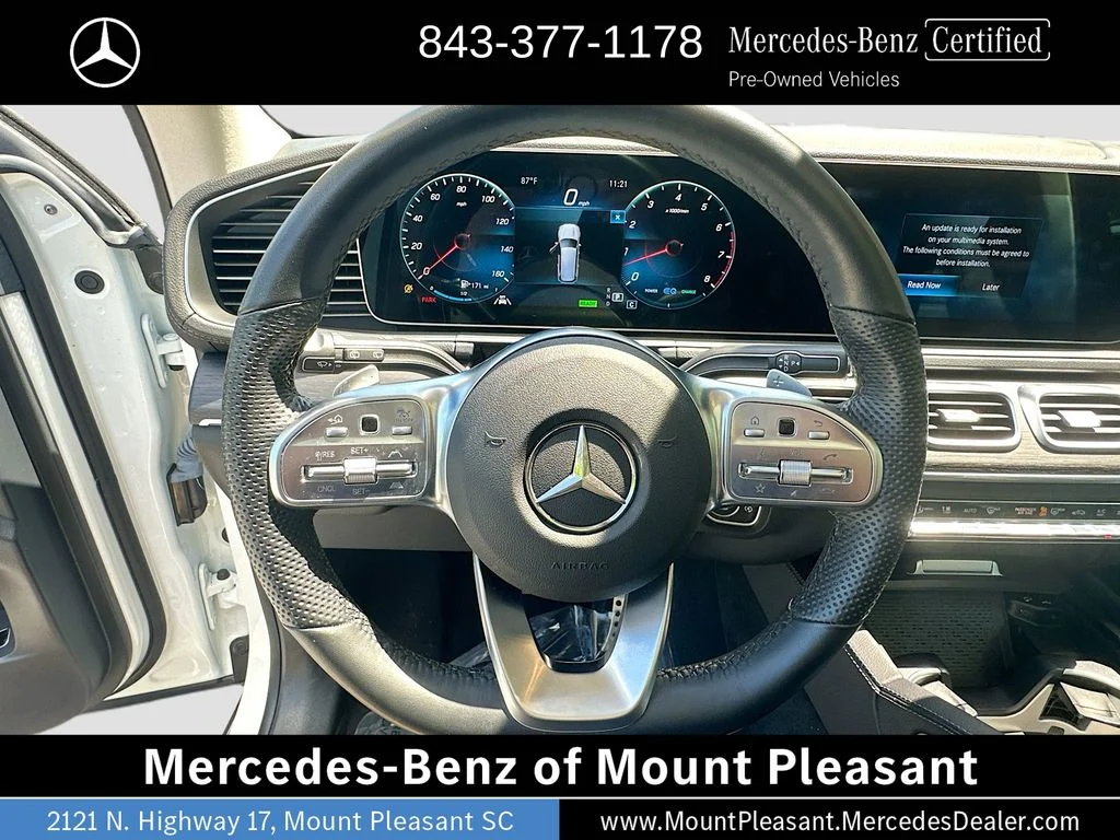 Used 2023 White Mercedes-Benz GLS 580 image 11