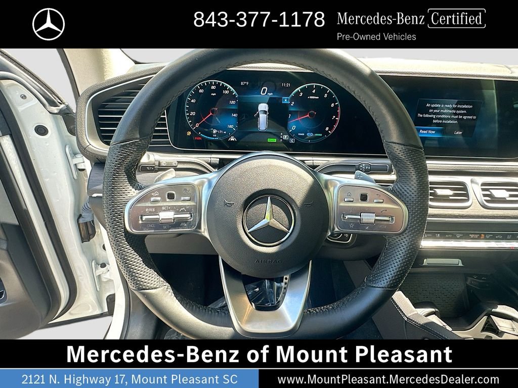 Certified Used 2023 White Mercedes-Benz GLS 580 image 11