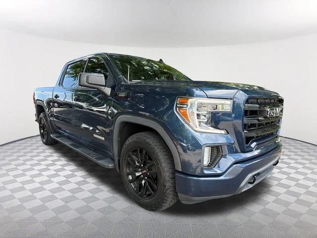 Used 2021 PACIFIC BLUE METALLIC GMC Elevation image 3
