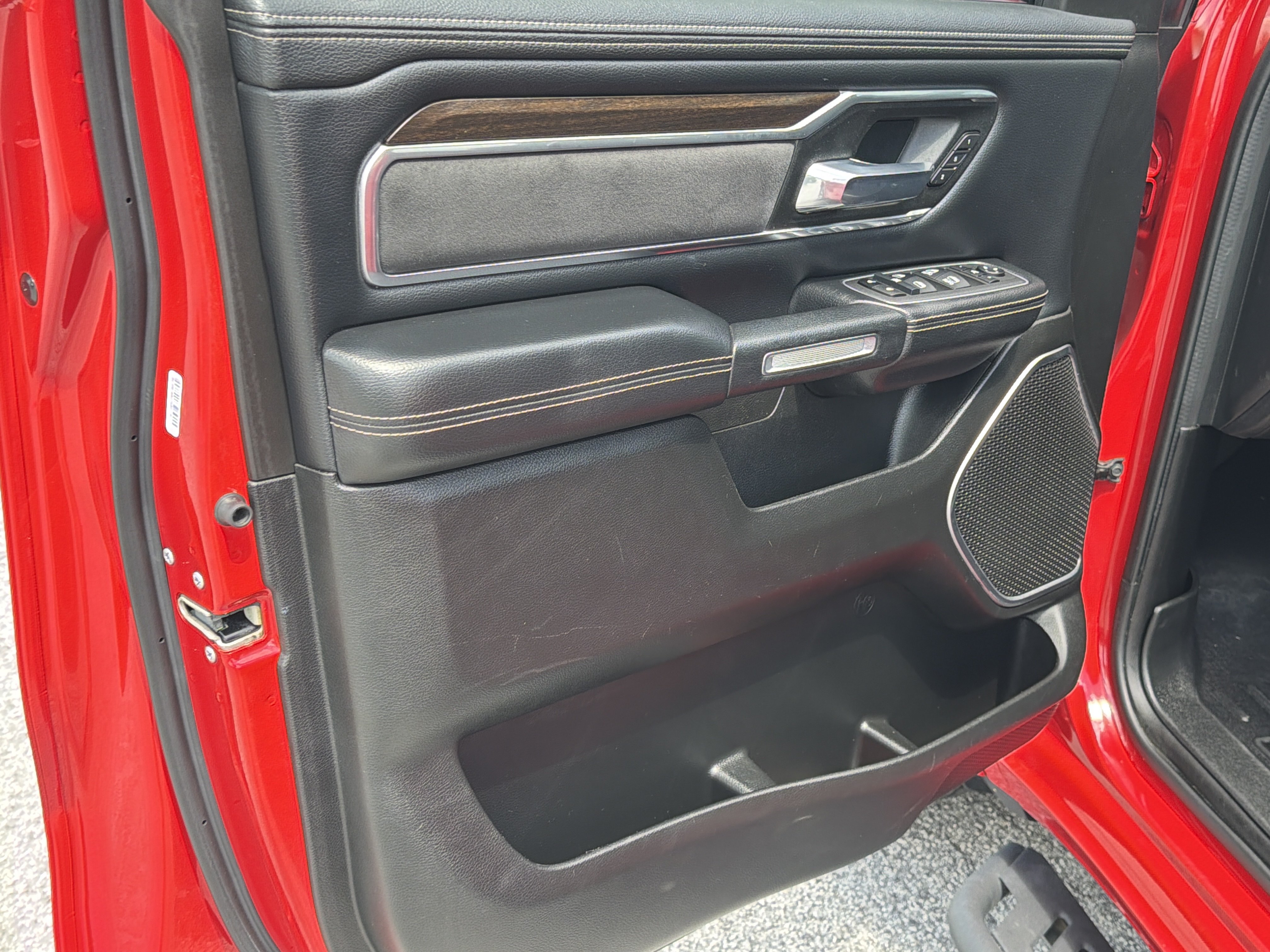 Used 2022 Flame Red Clearcoat Ram Laramie image 10