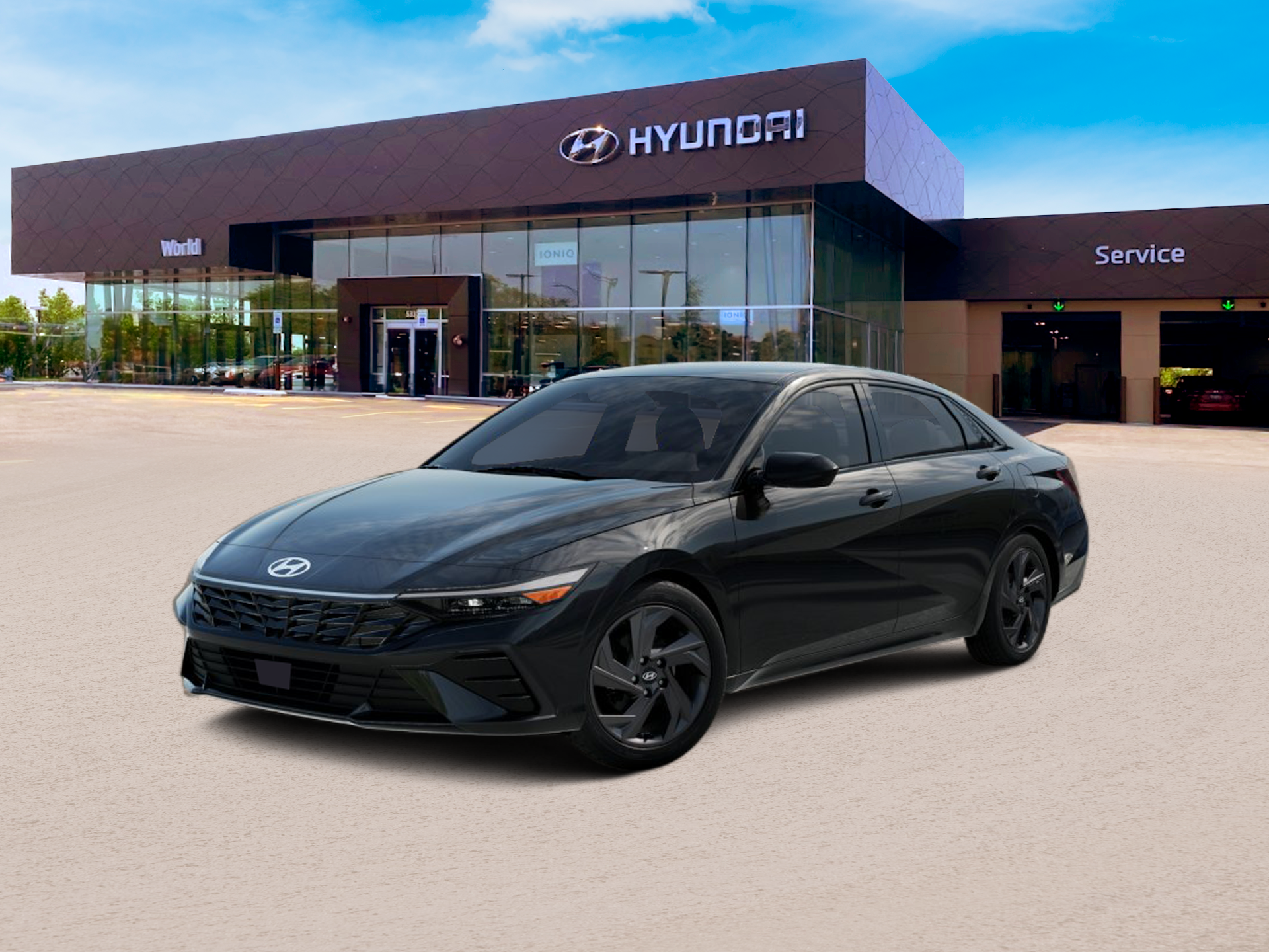 New 2026 Abyss Black Hyundai SEL Sport Plus image 2