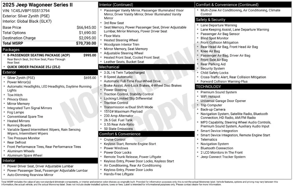 Used 2025 Silver Jeep Series II image 6