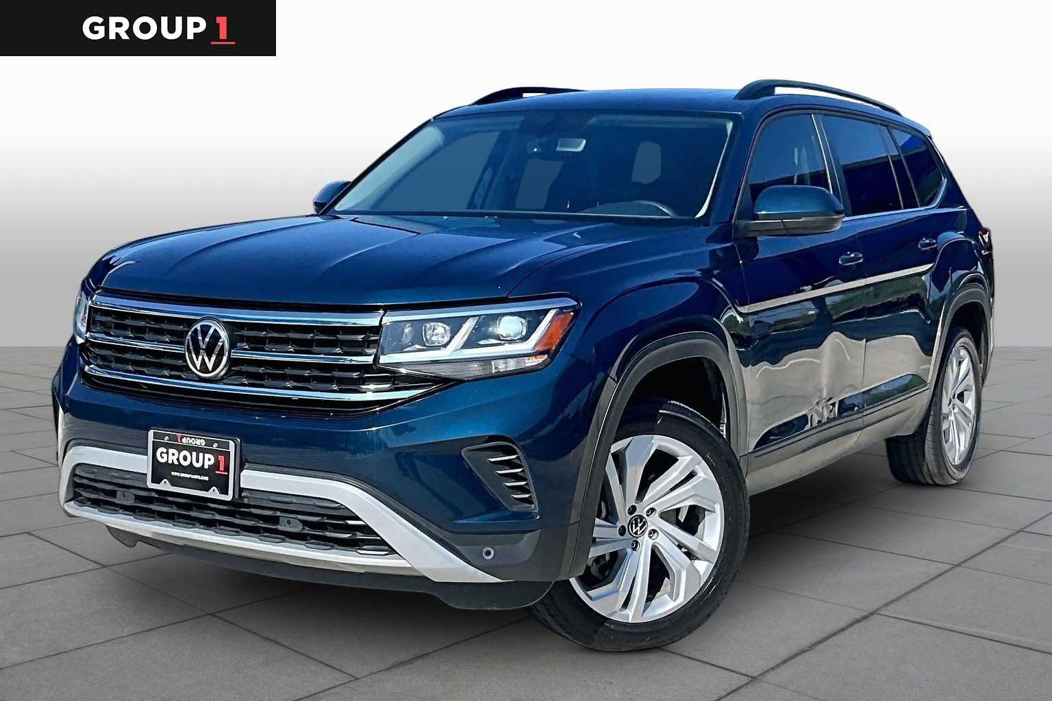 Pre-Owned 2022 Volkswagen Atlas 3.6L V6 SE w/Technology