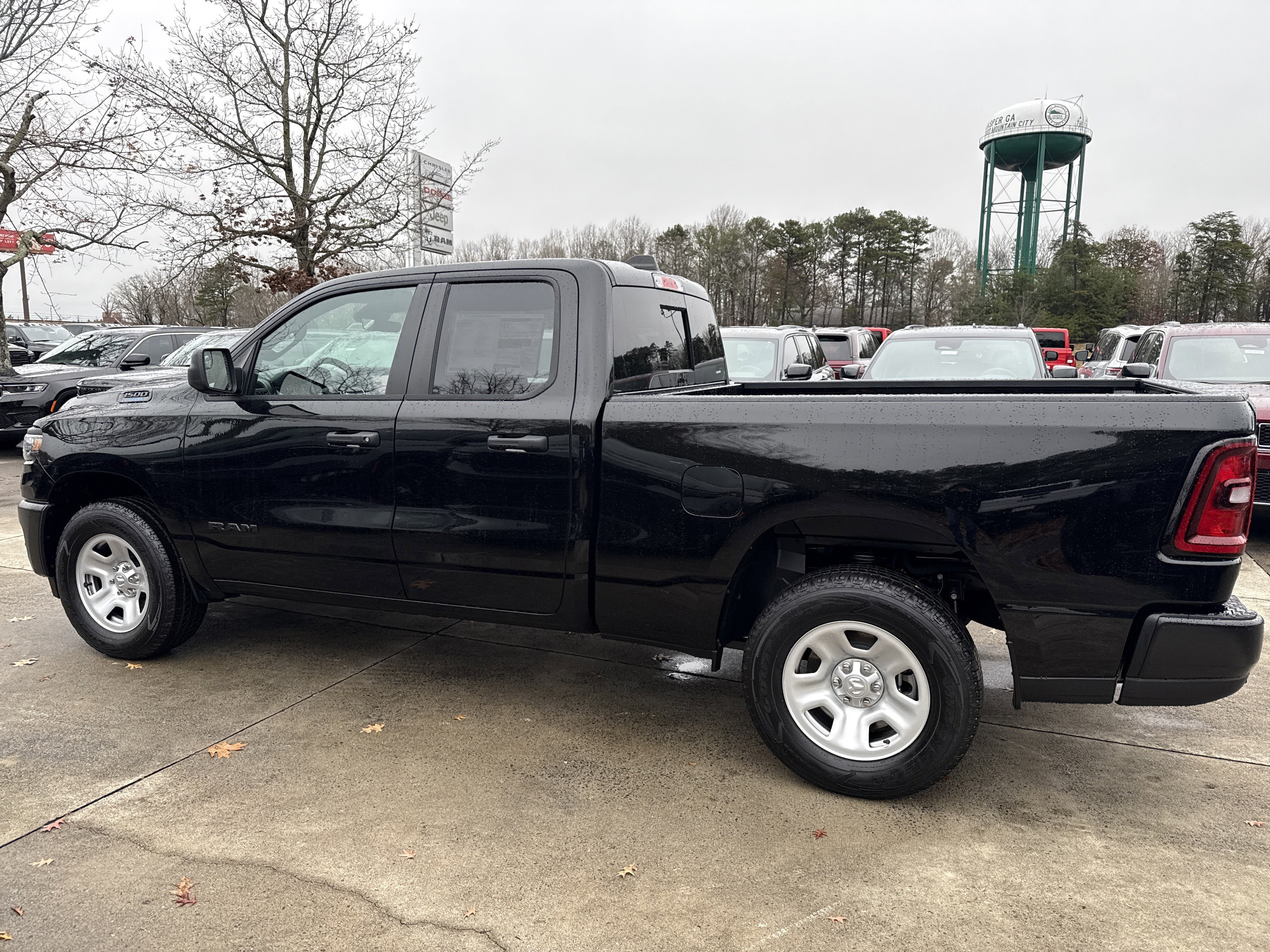 New 2026 Diamond Black Crystal Pearlcoat RAM Tradesman image 4