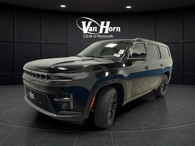 New 2026 High Gloss Black Exterior Paint Jeep Grand Wagoneer image 3
