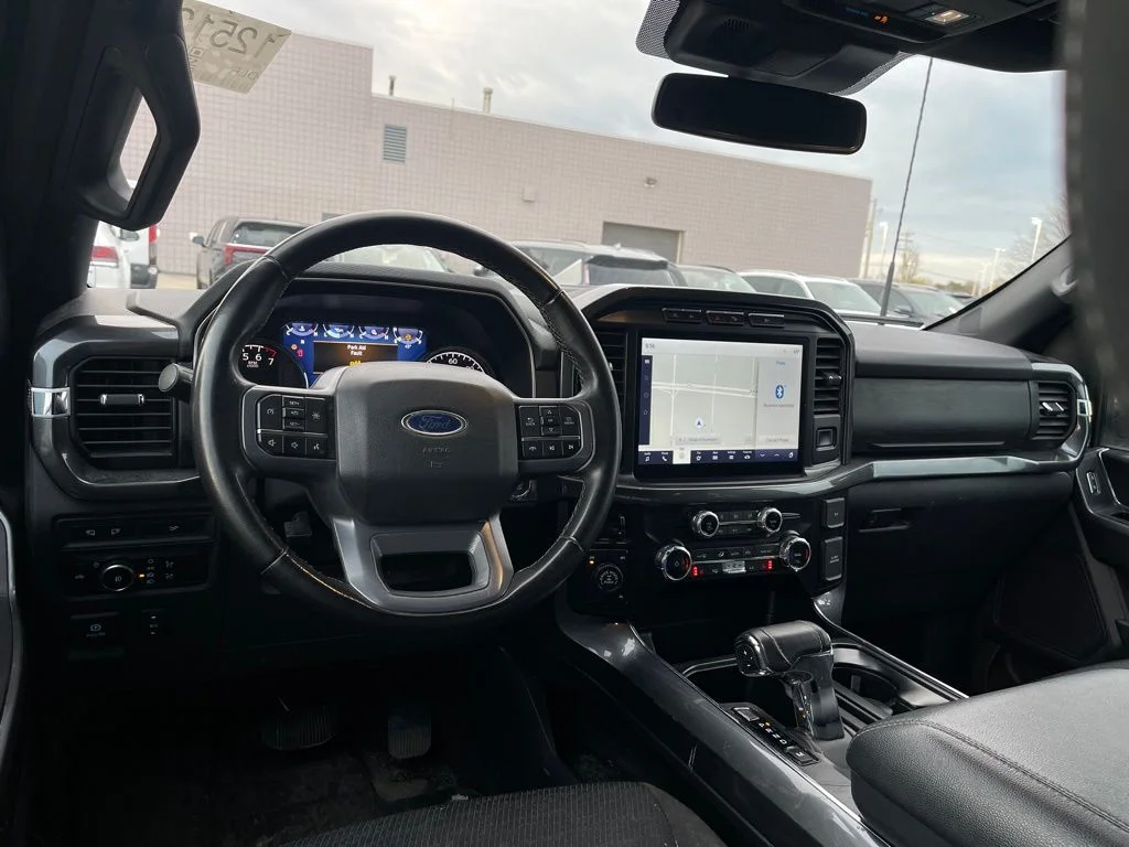 Used 2023 Carbonized Gray Metallic Ford XLT image 9