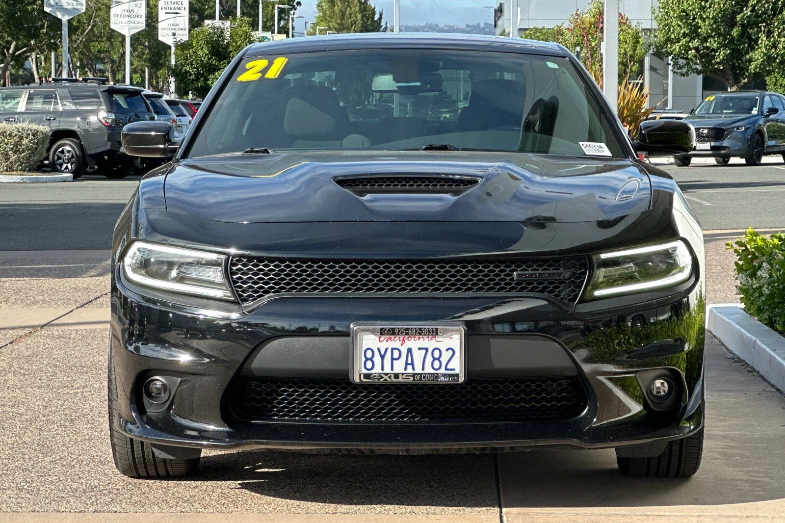 Used 2021 Pitch Black Clearcoat Dodge GT image 6