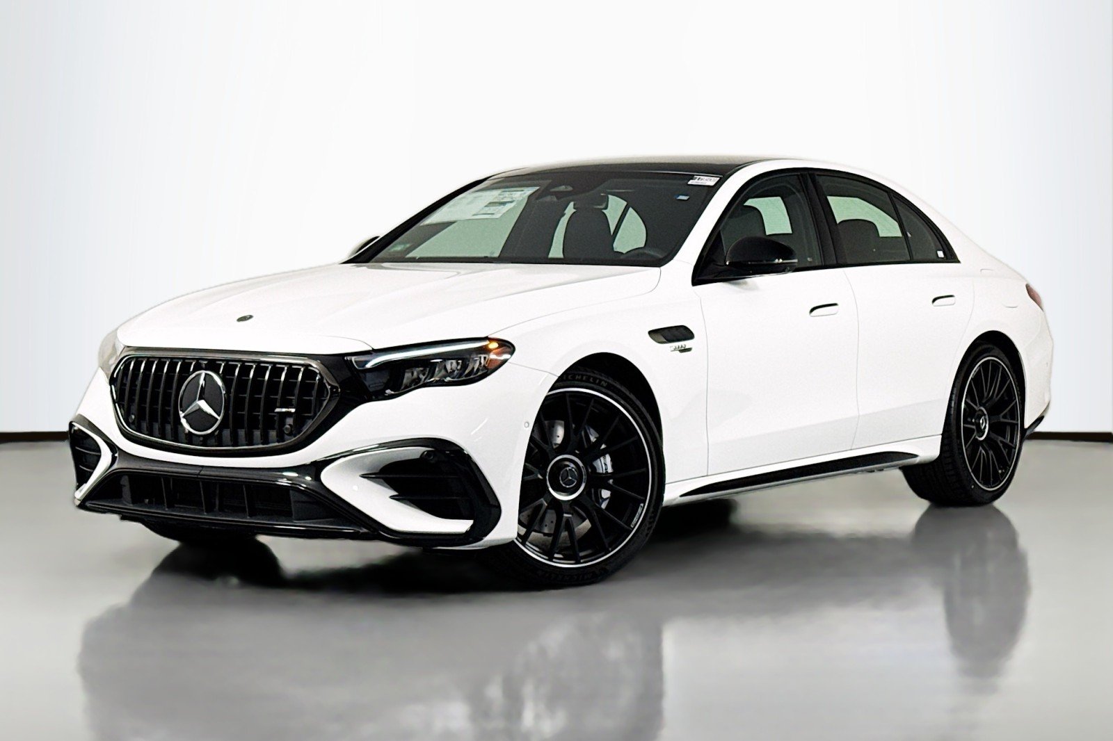 New 2026 Polar White Mercedes-Benz AMG® E 53 E 4MATIC+ Sedan image 2