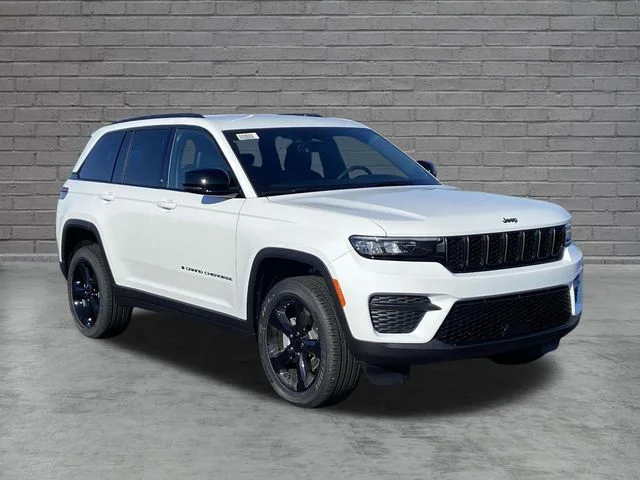 New 2025 Bright White Clear-Coat Exterior Paint Jeep Altitude image 1