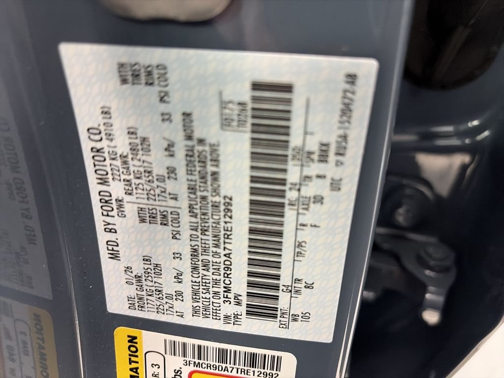 Certified Used 2026 Azure Gray Metallic Ford Badlands image 33