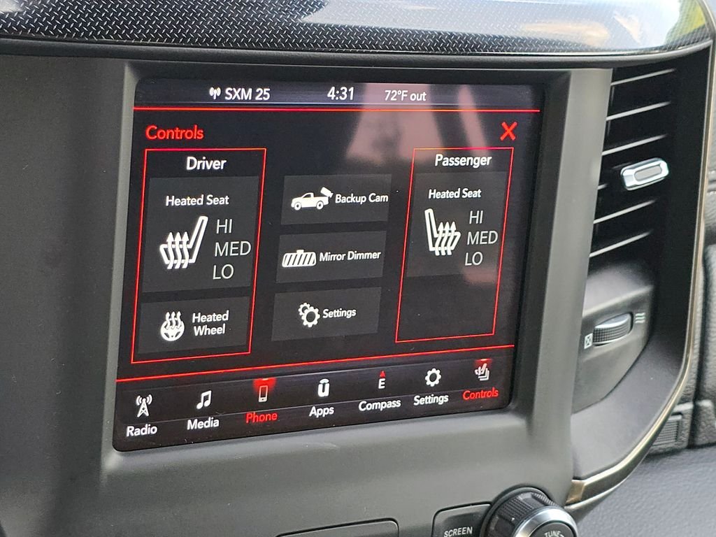 Used 2021 Bright White Clearcoat Ram Rebel image 41