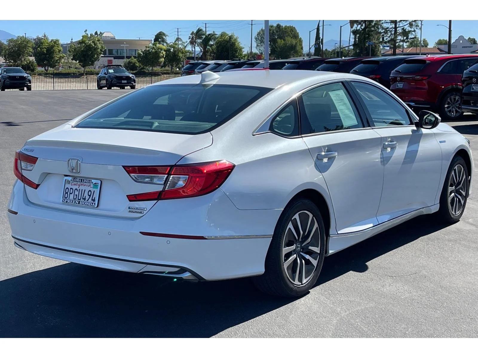 Used 2020 Platinum White Pearl Honda Touring image 6